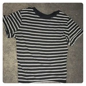 White black Striped shirt